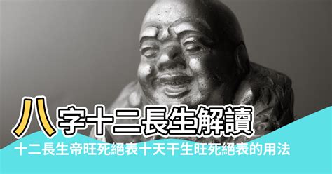 長生十二式|八字十二長生解讀——長生